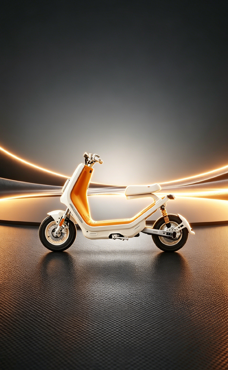 Cute Retro-Style Premium Electric Scooter