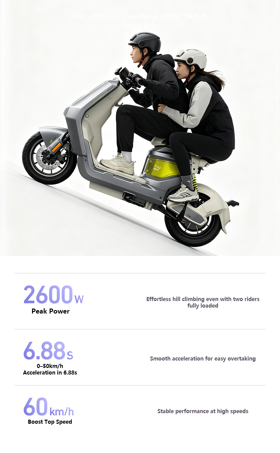 Mote Grey Rice: A Premium Urban Flagship Electric Scooter