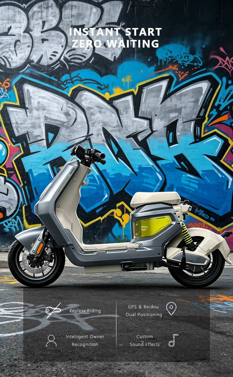 Mote Grey Rice: A Premium Urban Flagship Electric Scooter